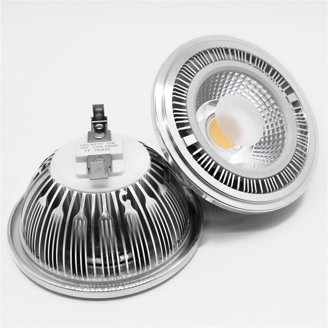 2Pcs LED GU10 AR111 12W COB Led Spotlights Led Lighting Spotlight 85-265V ,Energy Efficient