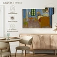 thumbnail image 5 of Elephant Stock Bedroom In Arles Wall Art - Horizontal Canvas Wall Art - Living Room Wall Decor - Architecture Canvas - Orange And Beige Decor By Vincent Van Gogh - 24" x 16", 5 of 8