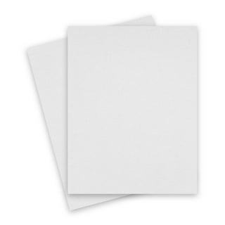 CLASSIC Linen Letter Paper Natural White Card Stock