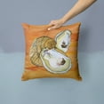 thumbnail image 2 of Carolines Treasures 8142PW1414 Oyster Fabric Decorative Pillow, 14 x 3 x 14 in., 2 of 4