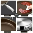 thumbnail image 5 of Non Stick Frying Pans, Hybrid Frying Skillets Nonstick with Lid, Durable Alloy Skillet With Smooth Ceramic, Dishwasher and Oven-Safe Chef Pan, 5 of 8