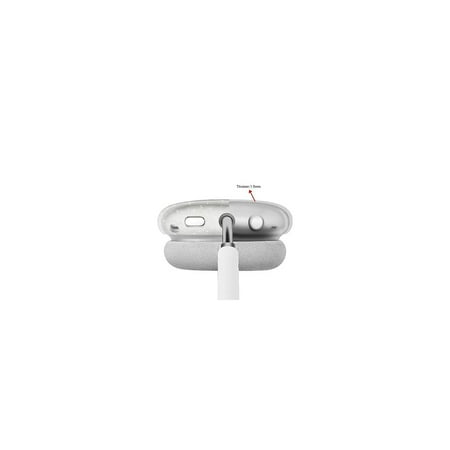 SaharaCase - Hybrid Flex Case for Apple AirPods Max - Transparent Sparkle