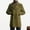 Army Green, variant on WXLWZYWL Mens Double Breasted Trench Coat Notched Lapel Long Peacoat Classic Casual Winter Overcoat British Style Heavyweight Mid Long Wool Pea Coat