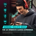 thumbnail image 3 of HECATE by Edifier G2BT Casque de Jeu Bluetooth, Rouge, 3 of 7