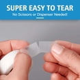 thumbnail image 6 of SLUOHZXI Transparent Tape Refills - Clear, Hand Tearable, Glossy - Gift Wrapping Tape for Dispenser, Office & Home, 6 of 8