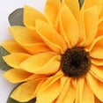 thumbnail image 4 of CSCHome Simulation Sunflower Flower Head Holiday Indoor Decoration Wedding Decoration Sun Flower Sunflower Scene Arrangement, 4 of 5