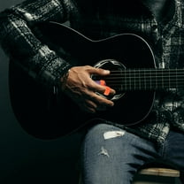 ROSENICE Ergonomic Silicone Guitar Pick Grips 1Set for Beginners Non Slip Finger Protection and Strumming Aid