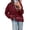Red, variant on Eytino Women Sweaters Oversized Crewneck Long Sleeve Drop Shoulder Pullover Top Casual Loose Fit Fall Winter Sweaters