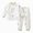 G827-Light Green, variant on HFHAPW Boys Girls Pajamas Pjs Toddler 2 Piece Sleepwear Kids Winter Clothes Set Long Sleeve Top and Pants