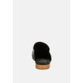 thumbnail image 5 of KRISTY Horsebit Embellished Mules in Black, 5 of 8