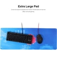 thumbnail image 2 of yeacher Extra Large Gaming and Office Mouse Pad with Smooth Surface, Anti-Slip Rubber Base, and Easy-Clean Design for Precise Control, 2 of 7