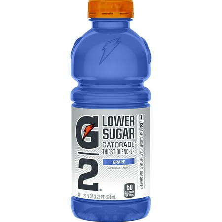 Gatorade G2 Thirst Quencher  Grape  20 fl oz Bottle 23 pack 