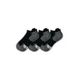 thumbnail image 1 of OTECKA Unisex Basic Performance Ankle Socks with Moisture-Wicking - Cushion Comfort Ankle Socks, Black - 3 Packs, Large-X-Large, 1 of 5