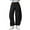 Black, variant on PUWEI Women's Barrel Leg Sweatpants High Waist Wide Leg Joggers Soft Lounge Pants with Pocket