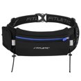 thumbnail image 1 of Cinturón de Running Fitletic Negro Azul Resistente para Maratón y Triatlón, 1 of 6