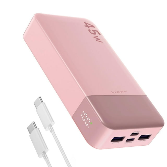Power bank JUOVI J2621 de 20000 mAh y 45 W con carga rápida PD 3.0