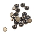 thumbnail image 4 of Flat Head Rivets & Screws Bronze, 20pcs Flat Head Copper Brass Screws Nuts Nails Rivets Leather  Accessory DIY Leather Craft, 4 of 8