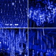 thumbnail image 3 of AnuirheiH Christmas LED Lights Ornaments Lights Shower Christmas Tree Ornaments Light Garden Outdoor Ornaments Party Suppies, 3 of 8