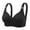 Womens Bras Black, variant on ylioge Push Up Bras for Women Plus Size No Underwire Bralettes Ladies Trendy Solid BC-Cup Full-Coverage Support Lifting Underwear Bra