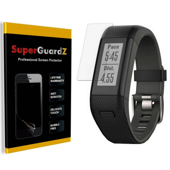 [2-Pack] For Garmin Vivosmart HR  / Garmin Vivosmart HR Plus - SuperGuardZ [FULL COVER] Screen Protector   2 Stylus Pen