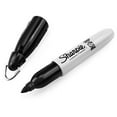 thumbnail image 2 of Sharpie Mini Permanent Marker - Bullet Tip - Fine Point - Black - Pack of 6, 2 of 3