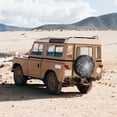 thumbnail image 6 of 14'' Grey Nebulous Fog Rings Tire Cover, Universal Spare Wheel Covers, Dust-Proof, Water-Proof, Sun-Proof and Corrosion-Proof, 6 of 9