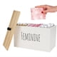 thumbnail image 5 of PortapañOs para BañO, Caja de Madera Femenina, Organizador de Productos para Mujer, DecoracióN RúStica, 5 of 7