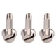 thumbnail image 4 of BRIGHTFUFU 3 piezas Trompeta Llave de agua Llave de agua Tornillos de válvula de saliva para piezas de instrumentos de latón Piezas de reparación de trompeta CB97 (Plata), 4 of 7