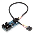 thumbnail image 4 of Cable Adaptador 1 en 2 Placa Base Conector de 9 Pines Cable Adaptador de Placa Base Plug And Play con Clavija USB, 4 of 5