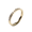 gold, variant on Titanium Steel Half-Band Ring for Women, CNC Micro-Pave 10-Stone Cubic Zirconia Stackable Ring, Dainty Rose Gold Finished Pinky or Index Finger Band for Everyday Elegance