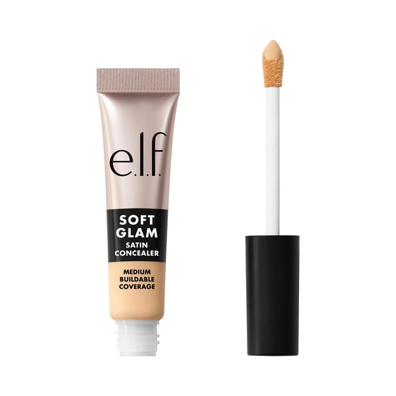 e.l.f. Soft Glam Satin Concealer, 15 Fair Warm, 0.21 fl oz