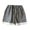 Black, variant on HOWPAY Pajama Shorts Women Casual Elastic High Waisted Pj Sleepwear Plaid Print Baggy Comfy Stretchy Loose Fit Lightweight Lounge Shorts Black L