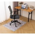 thumbnail image 2 of GUHNNHUIJ Chair Mat for Hardwood Floor with Non-Slip Backing for Living Room  Bedroom  Kitchen  Printed Home Office Rugs for Rolling Chairs Stain-Resistant Washable Utility Rug (Pink  3&#, 2 of 5