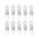thumbnail image 1 of 10 pcs, G4 halogen lamp 12V 35W pin lamp warm white, 1 of 5