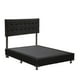 thumbnail image 3 of Base Cama Matrimonial Dicasa Cabecera Catania Negro, 3 of 7