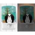 thumbnail image 2 of Caroline's Treasures BB1602CNL Christmas Tree and Japanese Chin Ceramic Night Light, 6x4x3", multicolor, 2 of 2