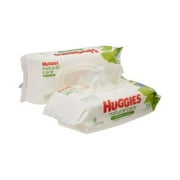 Huggies Natural Care Baby Wipe Soft Pack Aloe / Vitamin E Unscented 56 Count Case of 448