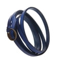 thumbnail image 5 of Brazalete de cuero Sunnimix Cinco vueltas azul para mujeres y hombres, 5 of 5