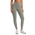 thumbnail image 2 of KANG Fashion Women's Seamless High Waist Yoga Pants Tummy Control Butt Lifting Design 9 Inch Cropped Length Non See Through Stretchy Fitness Leggings For Pilates Running And Workout Grey 6, 2 of 7