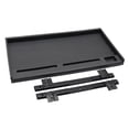 thumbnail image 2 of Bajo el escritorio de la computadora Cajón de teclado de PC con tornillos Organizador de teclado resistente Negro 27 mm W Rail, 2 of 8