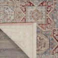 thumbnail image 5 of Nourison Enchanting Home ENH02 Area Rug - Blue/Brick 3' x 5', 5 of 9