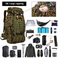 thumbnail image 3 of Mochila de Senderismo W WINTMING 70L/100L Camping Mochila MOLLE, 3 of 6