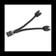 thumbnail image 2 of 2 Piezas de Cable de ExtensióN USB para Placa Base de Computadora de 9 , 1 Hembra a 2 Macho y Splitter Audio HD Cable de ExtensióN para PC DIY, 2 of 5