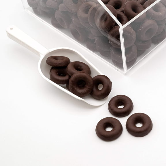 Dark Chocolate Raspberry Jelly Rings Luxurious Enrobed Raspberry Jelly Candies Rich 60% Cocoa with Real Fruit Center Elegant Treat for Gifting, Parties & Dessert Trays Kosher, Gluten-Free – 1 lb