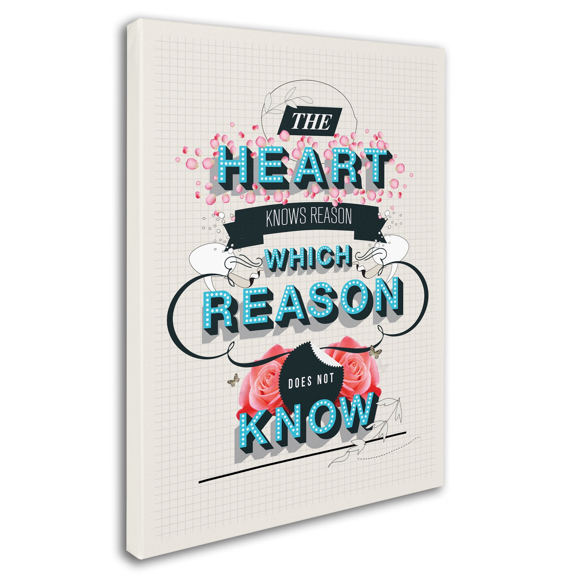 Trademark Fine Art 'The Reason' Canvas Art by Kavan & Co