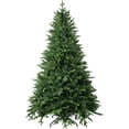 thumbnail image 1 of 5 FT Artificial Christmas Tree with 1020 PE&PVC Mixed Branch Tips, Unlit Hinged Premium Spruce Fake Xmas Trees, Green, Foldable Base, 1 of 8