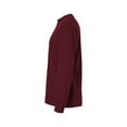 thumbnail image 3 of Gildan Dryblend Long Sleeve T-Shirt | 50/50 Cotton / Polyester- Maroon - Men's Moisture-Wicking Performance Tee | 2xl Size, 3 of 5