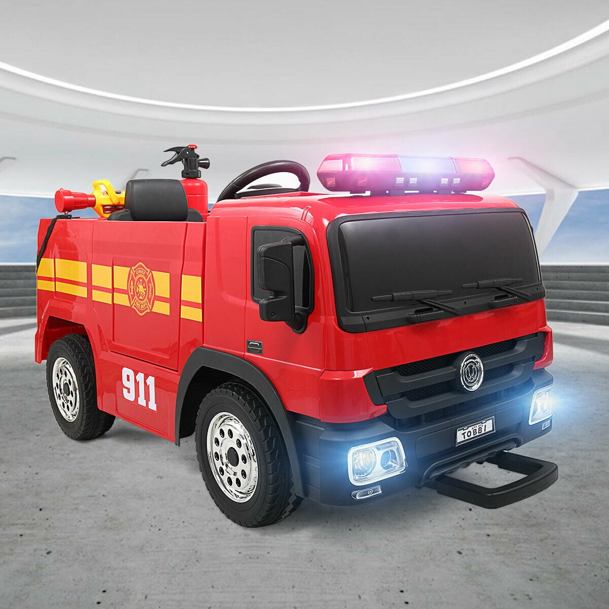 walmart fire truck ride on