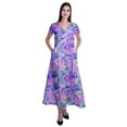 thumbnail image 1 of Moomaya Long Maxi Dress For Womens Short Sleeve Formal/Casual Dress With Pockets S-XXL, 1 of 7