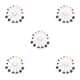 thumbnail image 1 of Bearachild 10 piezas de palillos de de frutas mixtas de plástico de dibujos animados Big Eye Pick caja de almuerzo utensilios de cocina Type2 NO2, 1 of 6